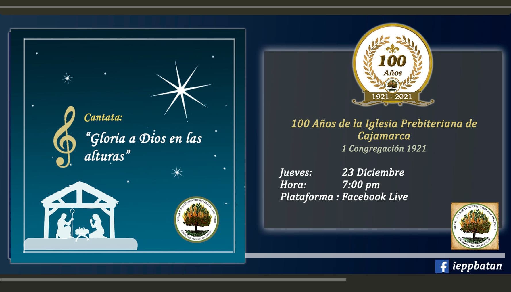 Publicación de evento Navidad 2021