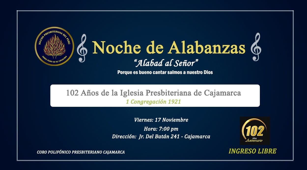 Publicación de 102 Aniversario